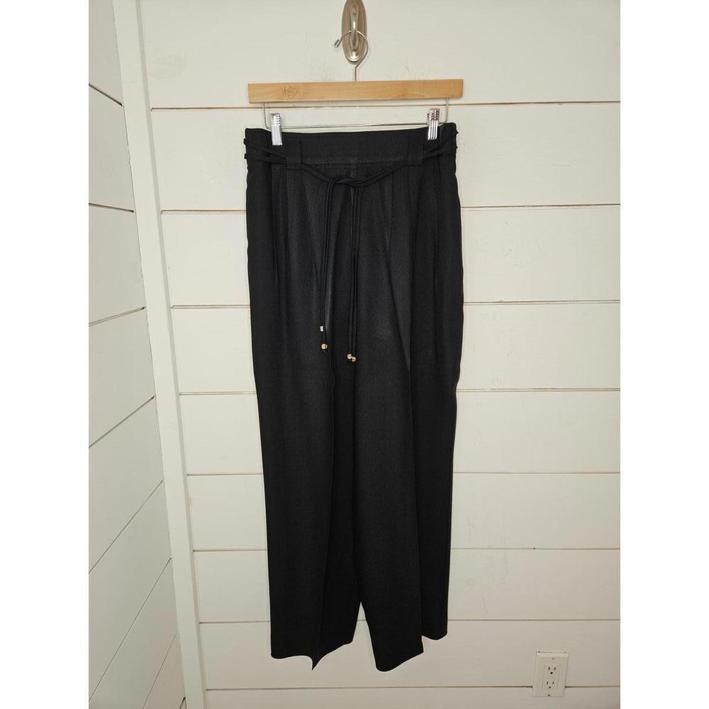 Vintage 90s Fundamental Things size 10 black pleated pants